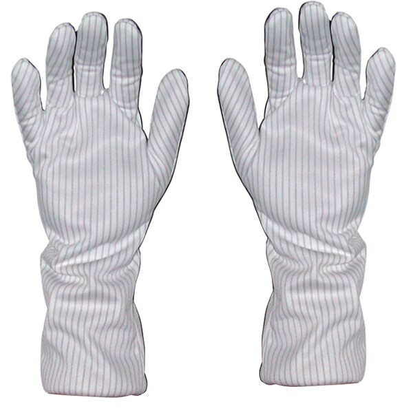 Polyester Static Safe Hot Gloves 14" Large